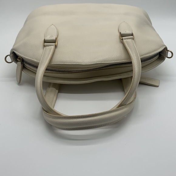 Vintage Coach Classic White Leather Bag - Picture 5 of 16